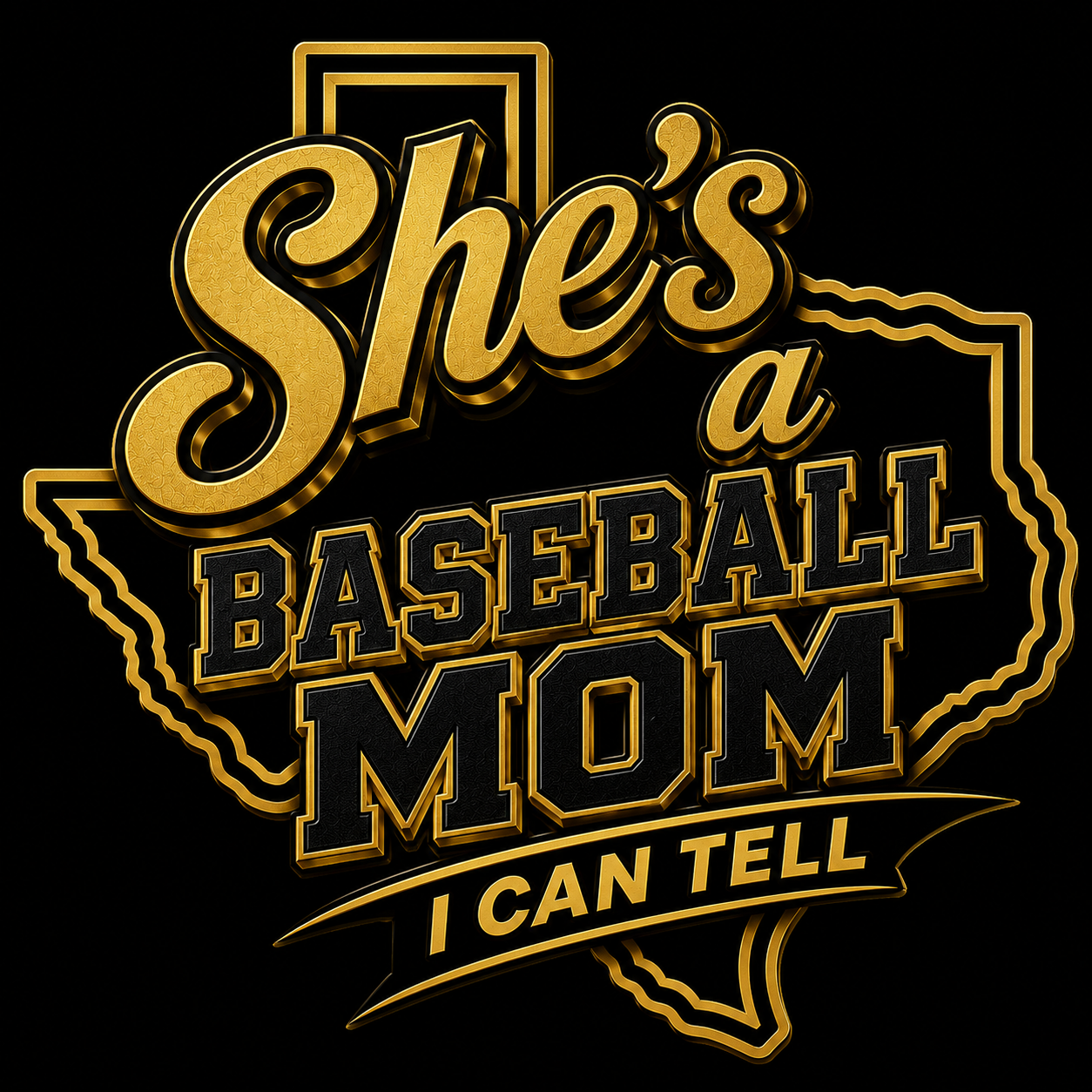 She’s a baseball mom