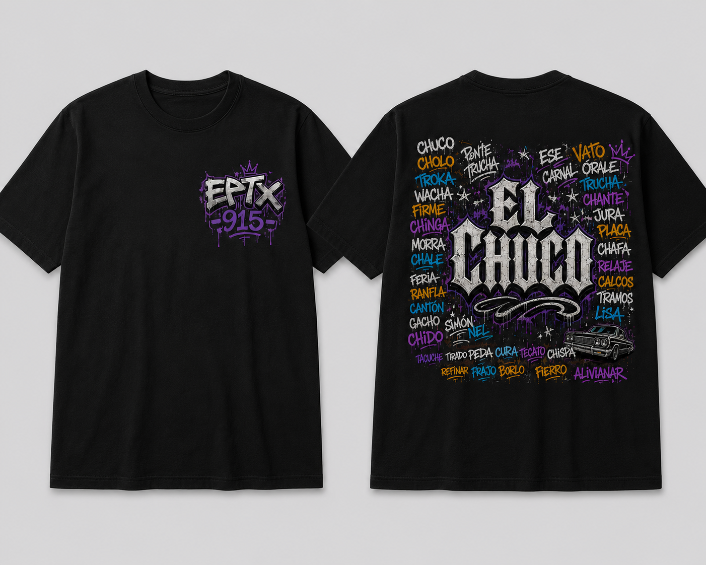EL Chuco Slang Tee