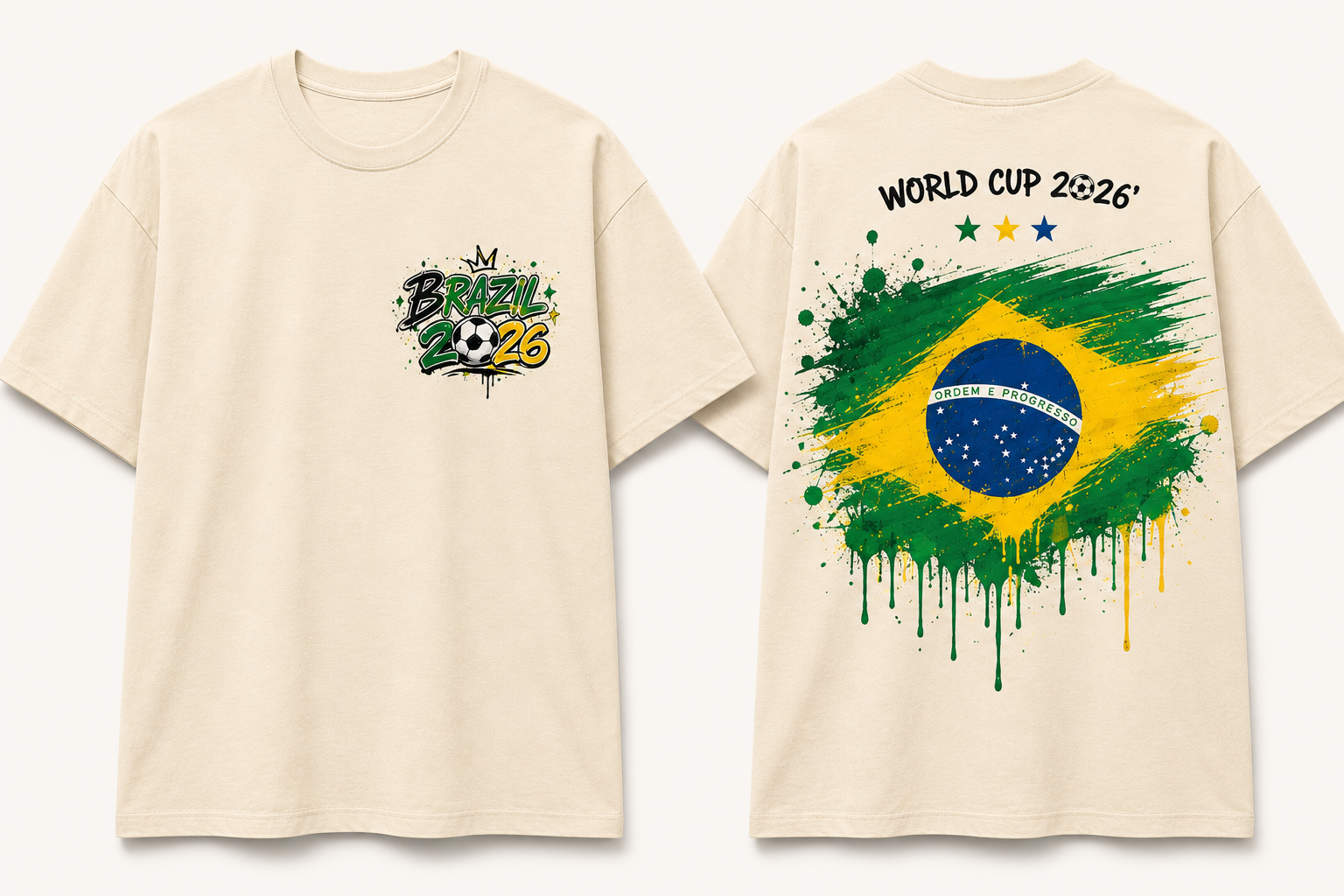 World Cup Street wear BRAZIL